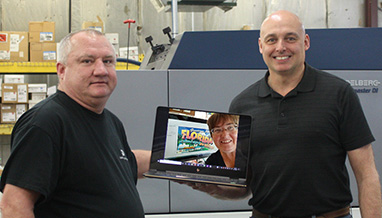 Steve Kramer, Michelle Pasch, Jim Podboy / Owners of Concept Printing Company